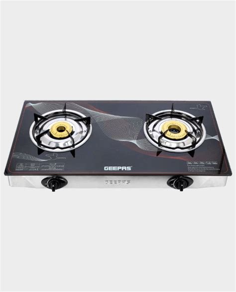 Buy Geepas Ggc Gas Burner Top Tempered Glass With Design Printed