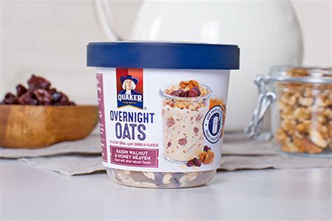 Product Cold Cereals Overnight Oats Overnight Oats Quaker