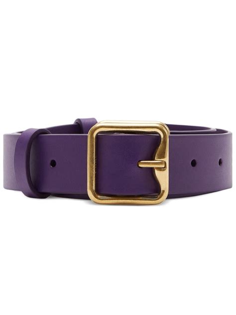 Burberry Buckle Fastening Leather Belt Farfetch