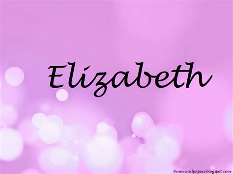 Elizabeth Name Wallpapers Elizabeth ~ Name Wallpaper Urdu Name Meaning