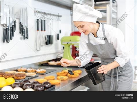 Pastry Chef Woman Image And Photo Free Trial Bigstock