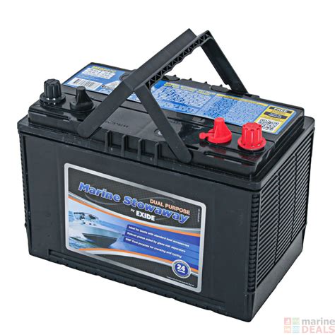 Buy Exide Marine Stowaway Dual Purpose Battery 12v Online At Marine