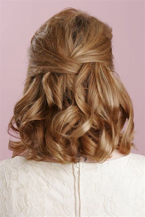 Pics For Half Up Half Down Hairstyles Medium Length Hair