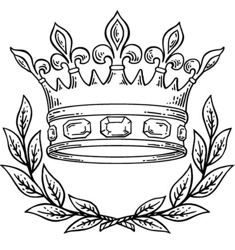 Medieval Crown Drawing At Getdrawings Free Download