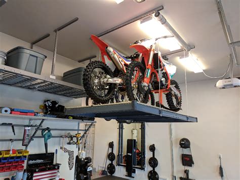 Our Garage Storage Lift Lets You Easily Store And Access Storage Items