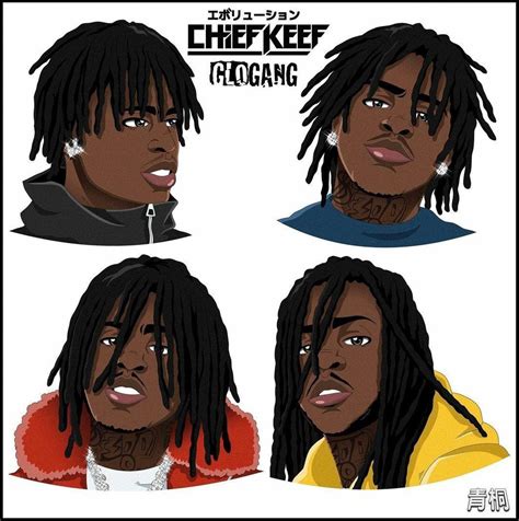 Chief Keef Evolution By Aogiritrap Rchiefkeef