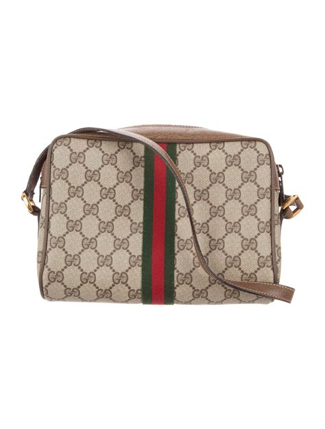 Gucci Vintage Gg Plus Web Crossbody Bag Handbags Guc181276 The
