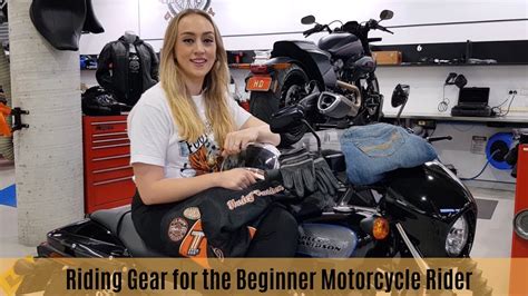 Riding Gear For The Beginner Rider Youtube