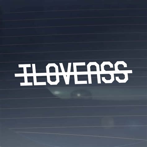 I Love Ass • Stickerplot