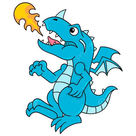 Синий дракон извергает огонь Png синий отхаркивание летающий Png картинки и пнг рисунок для