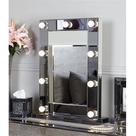 Smoked Mirror 9 Light Vanity Mirror | French Mirrors | Table Mirrors