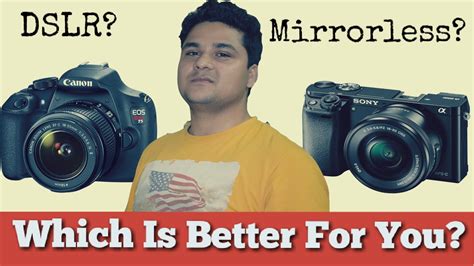 In order for a dslr camera to expose a picture, there is a mirror that sits in front of the sensor that has to flip up and out of the way to expose the image. Difference Between DSLR And Mirrorless Camera| Which Is ...