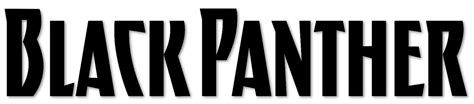 Image Black Panther 2016 Logopng Marvel Database Fandom