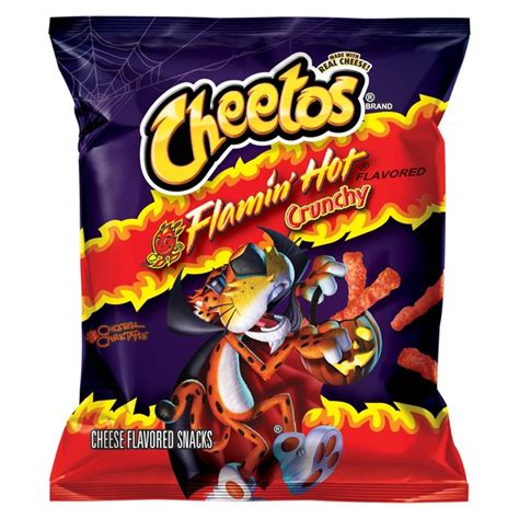 Cheetos Crunchy Flamin Hot Flavored Cheese Flavored Snacks Smartlabel™