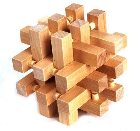 3D Wood Puzzle - Matrix Cube | Pink Cat Shop