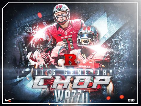 Rutgers Game Day 2 on Behance | Sports design, Gameday sports, Sports