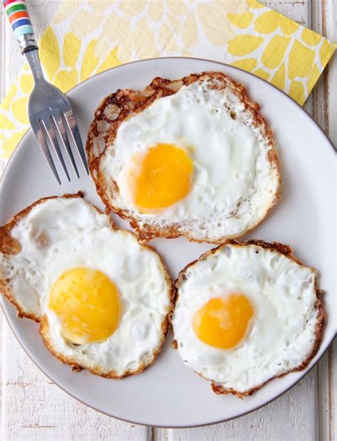 Crispy Fried Egg Weelicious Receita Receitas Receitas Do Brunch