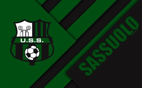 Download Wallpapers Sassuolo Fc Logo 4k Material Design Football Serie A Sassuolo Italy