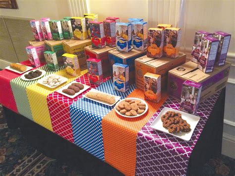Unique Girl Scout Cookie Booth Ideas
