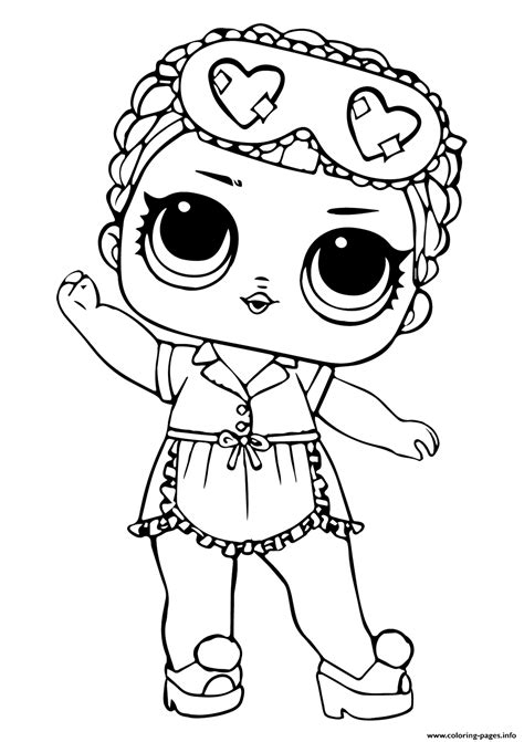 Largest collection with perfect resolution 200 images. Lol Doll Sleeping Bb Coloring Pages Printable