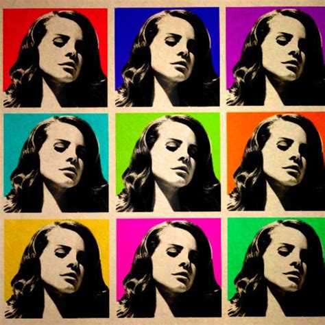 Lana Del Rey Pop Art Historical Figures Historical