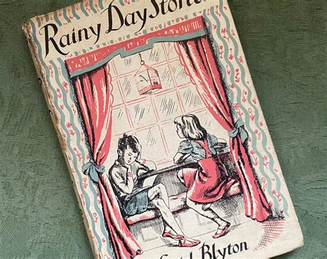 Enid Blyton Rare Book Rainy Day Stories 1940s Etsy Uk