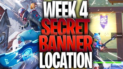 Fortnite Season 7 Week 4 Secret Banner Fortnite Battle Royale Challenge