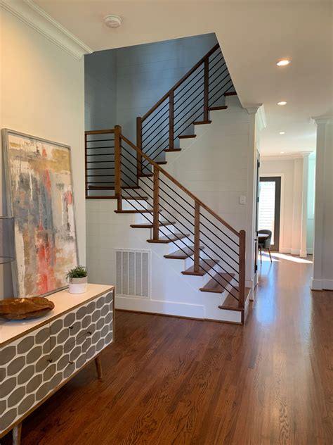 Are plenty of farmhouse decor ideas, you can certainly find tons of modern . Fresh Modern Farmhouse Stair rail (With images) | Stairs ...