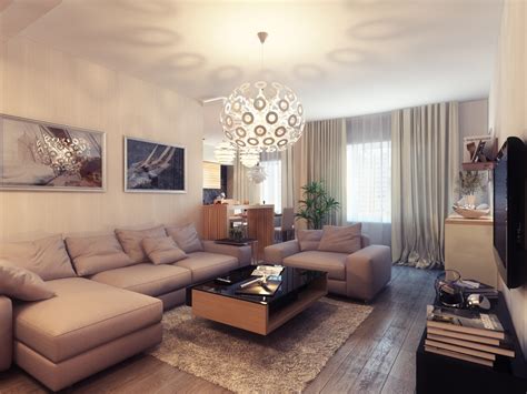 Small Warm Living Room Interior Design Ideas