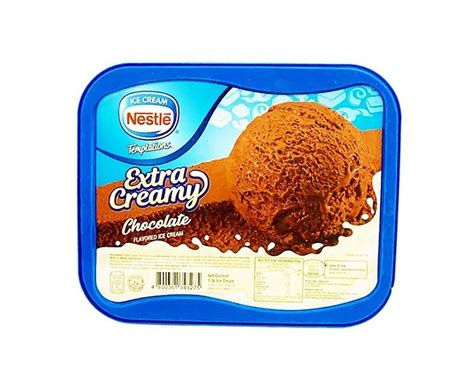 Nestlé Ice Cream Temptations Extra Creamy Chocolate Flavored Ice Cream 1 3L
