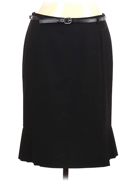 Talbots Women Black Formal Skirt 10 Petites Ebay
