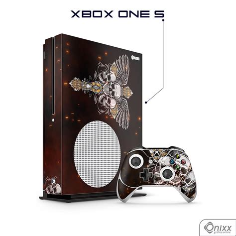 Skin Game Adesiva Xbox One S Skulls Adesivo Vinil Americano 10µ 4x0