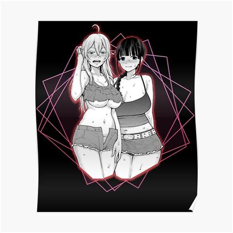 Waifu Materials Anime Sexy Girls Poster By Humbleshirt Redbubble