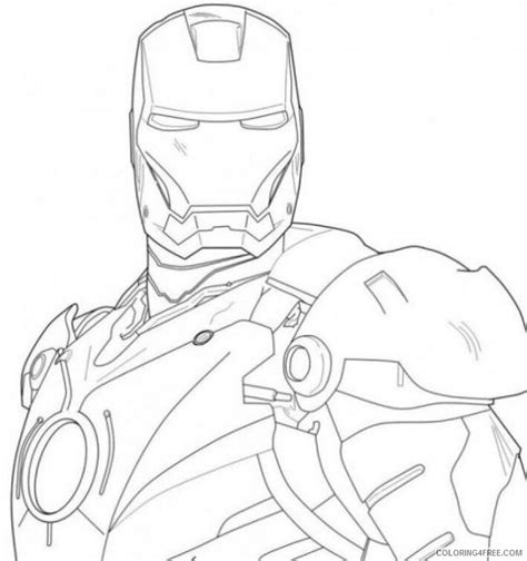 Avengers Printable Coloring Pages Printable Sheets Avengers Iron Man