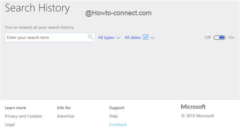 How To Clear Bing Search History On Edge Browser