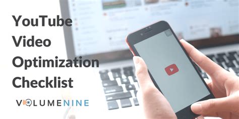 Youtube Video Optimization Checklist 2023