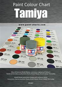 Paint Colour Chart Tamiya 20mm Pjb Pc207