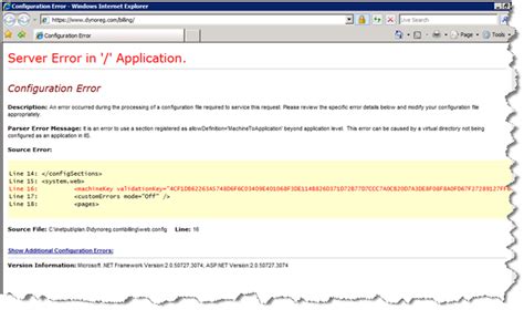 Server Error in Ôò¼ÔöºÔöÔöÉ Application on IIS allowDefinition MachineToApplication