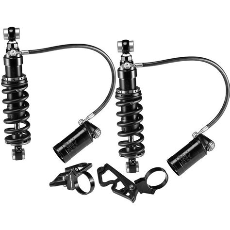 Legend Revo Arc Remote Reservoir Coil Shocks For 2014 2022 Harley Touring Gold Get Lowered