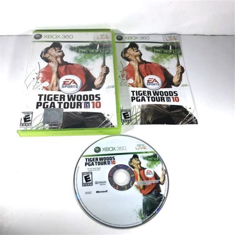 Tiger Woods Pga Tour 10 Microsoft Xbox 360 2009 For Sale Online Ebay