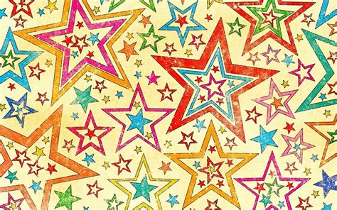 Colored Stars Mac Wallpaper Download Allmacwallpaper