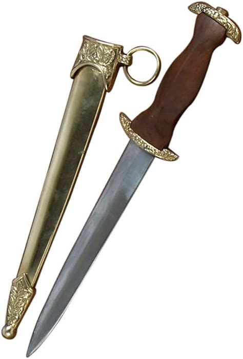 Deepeeka Ah3135 Holbein Dagger With Sheath Medieval Weapon Swords