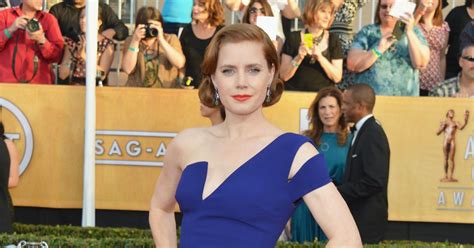 Amy Adams Loves A Bold Colorful Gown On The Red Carpet