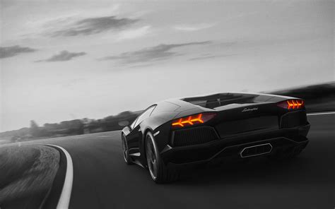 Fondos De Pantalla Monocromo Lamborghini Aventador Lp700 4 Vehículo