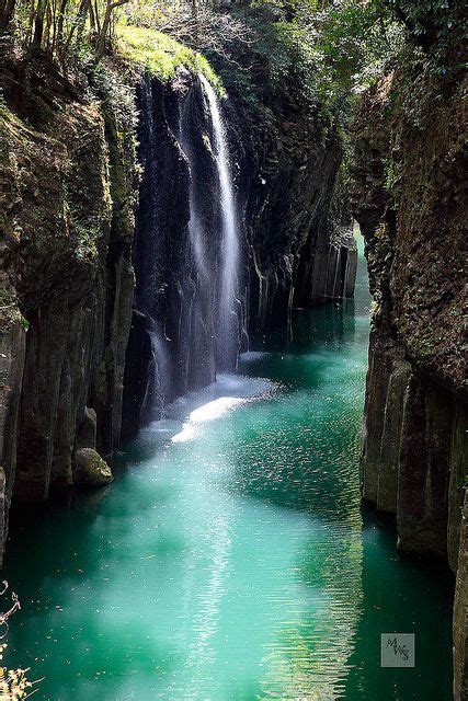 Waterfall Takachiho Gorge Kyushu Japan Takachiho Japan Waterfall