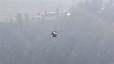 Terrifying Pakistan Chairlift Snaps Helicopter Rescue Unleashed