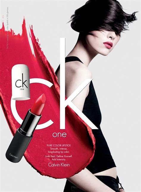 Ad Campaign Sun Fei Fei For Ck One Color Cosmetics Springsummer 2012