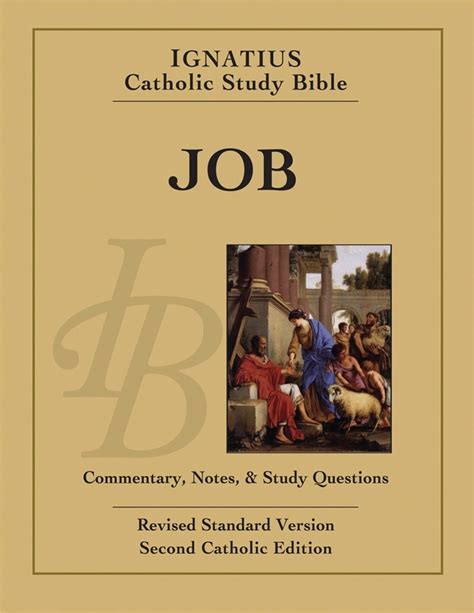 Rsv Ignatius Catholic Study Bible Job Reillys Church Supply And T