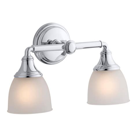 Kohler Devonshire 2 Light Polished Chrome Wall Sconce K 10571 Cp The