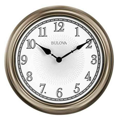 Bulova Wall Clock Replacement Parts Wall Design Ideas